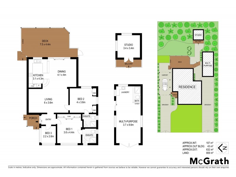 32 Lagoon Road, Fingal Head NSW 2487 Floorplan