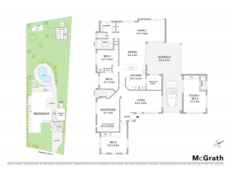 27 Federation Drive, Terranora NSW 2486 Floorplan