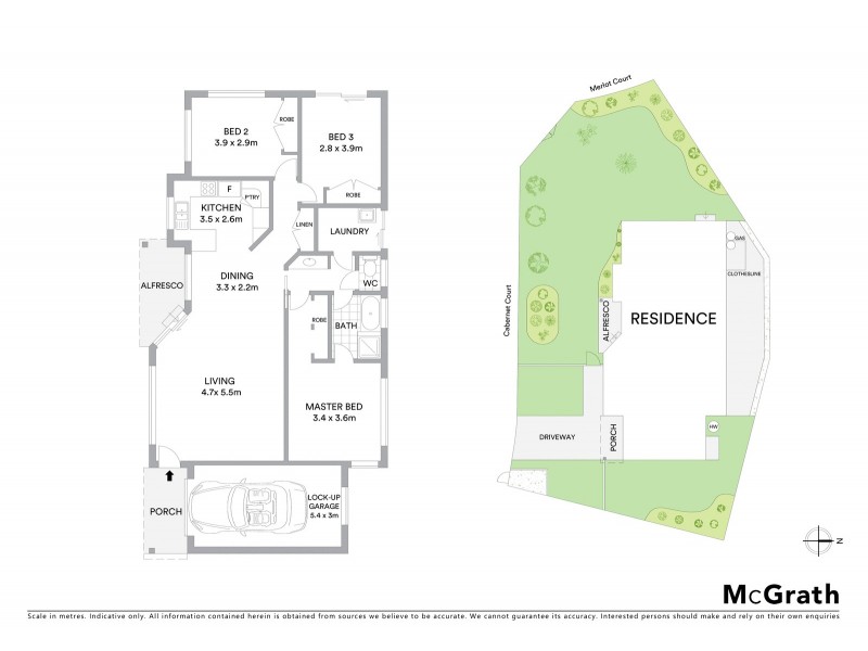 3/6 Merlot Court, Tweed Heads South NSW 2486 Floorplan