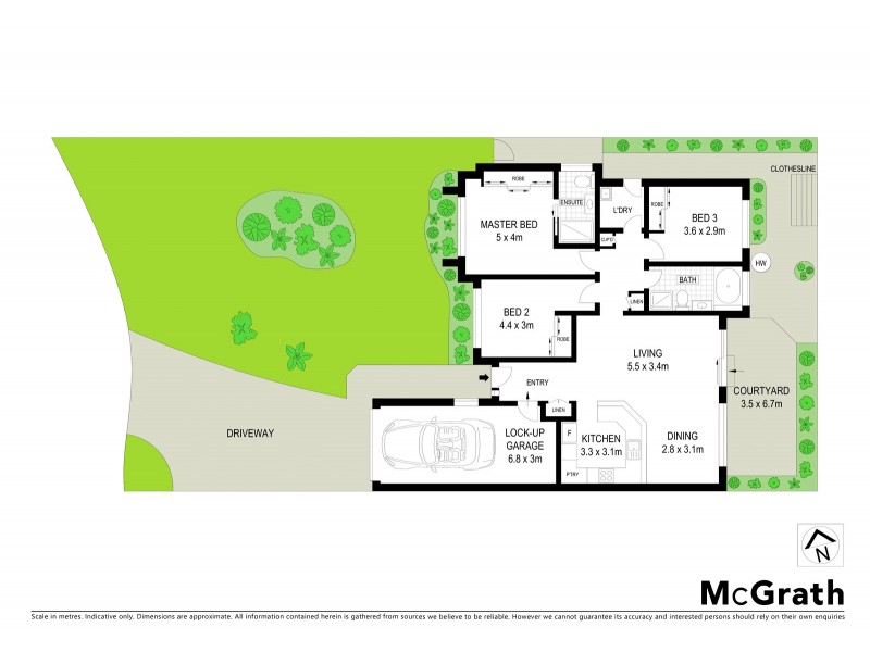 1/5 Cromer Court, Banora Point NSW 2486 Floorplan
