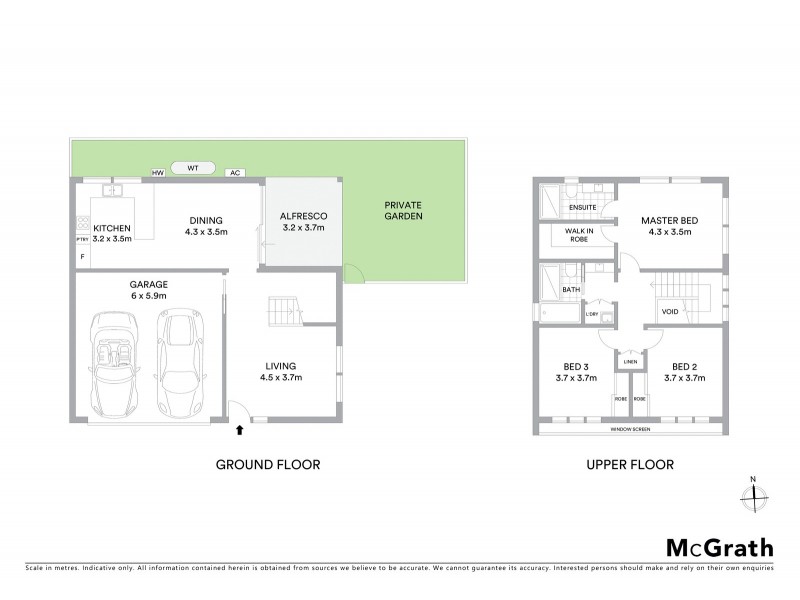 1/45 Recreation Street, Tweed Heads NSW 2485 Floorplan
