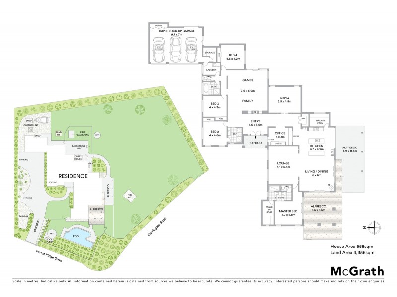 1 – 3 Forest Ridge Drive, Bonogin QLD 4213 Floorplan
