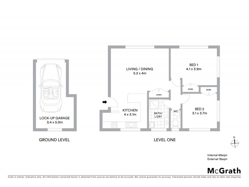 3/45 Beryl Street, Tweed Heads NSW 2485 Floorplan