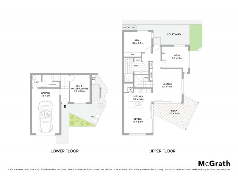 27/1A Pioneer Parade, Banora Point NSW 2486 Floorplan