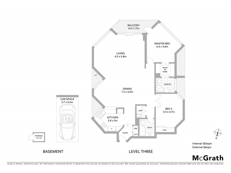3F/3 Eden Street, Tweed Heads NSW 2485 Floorplan