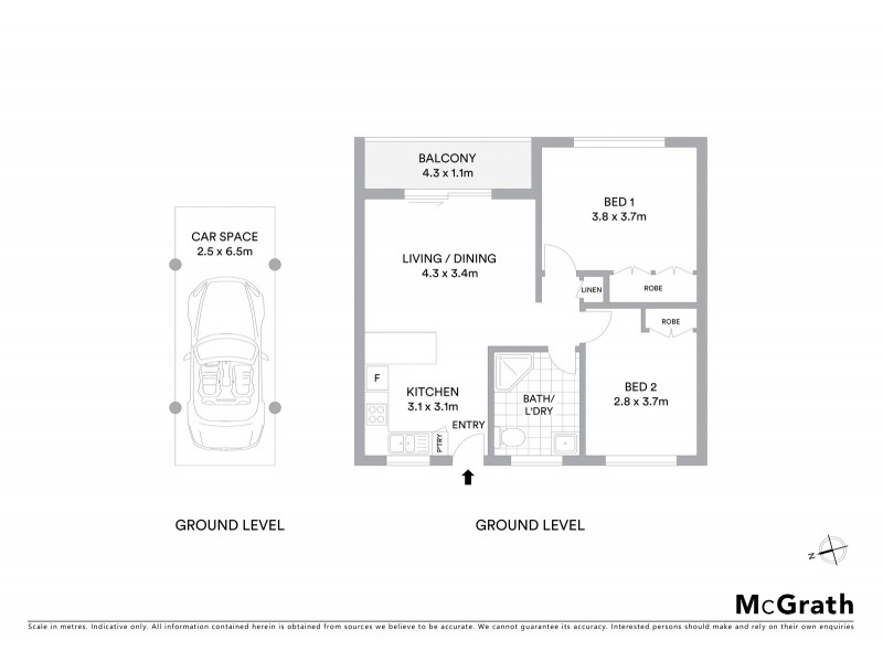 3/60 Pacific Parade, Bilinga QLD 4225 Floorplan