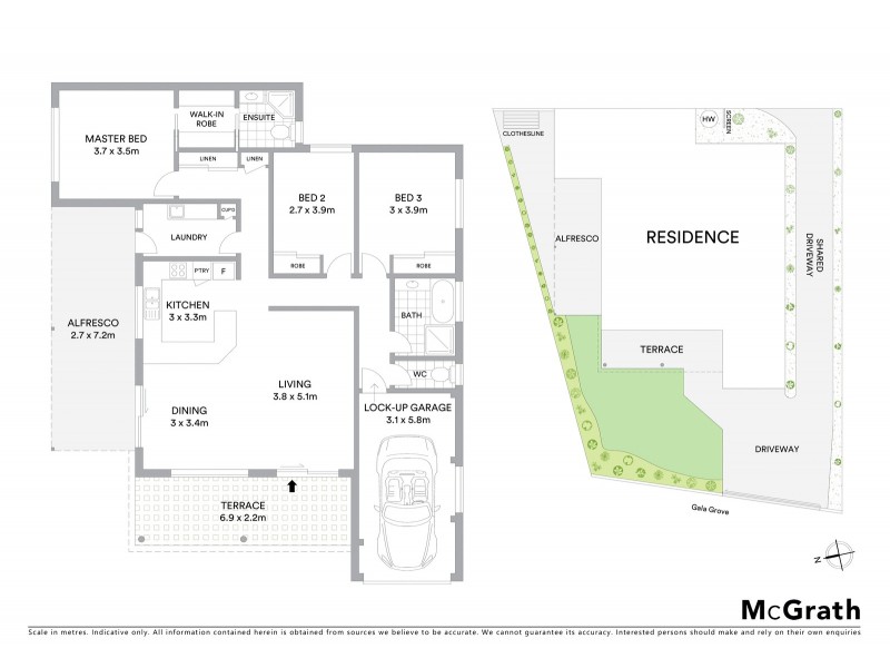 1/5 Gala Grove, Kirra QLD 4225 Floorplan