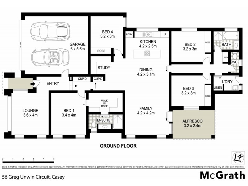56 Greg Urwin Circuit, Casey ACT 2913 Floorplan