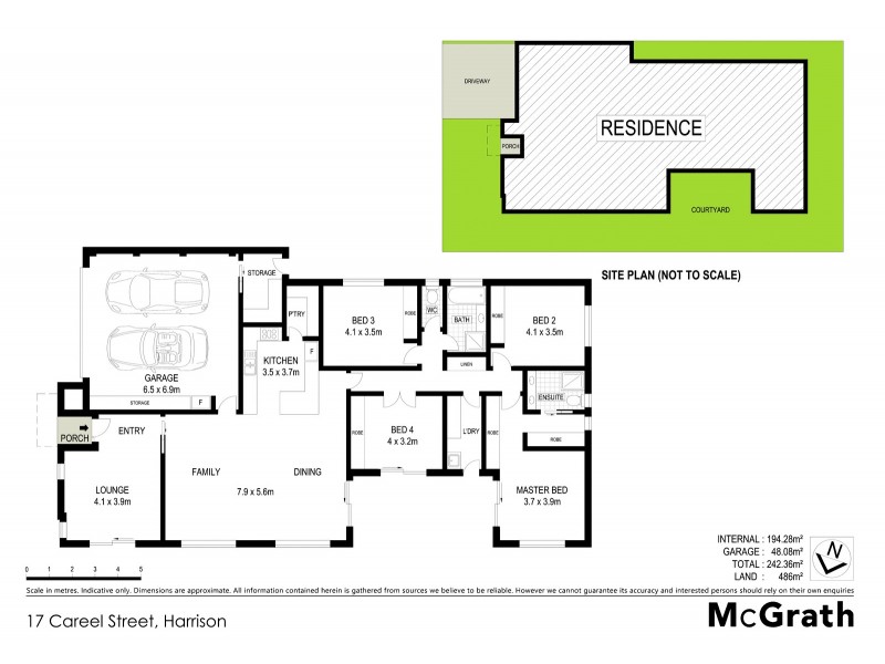 17 Careel Street, Harrison ACT 2914 Floorplan