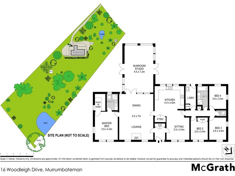 16 Woodleigh Drive, Murrumbateman NSW 2582 Floorplan