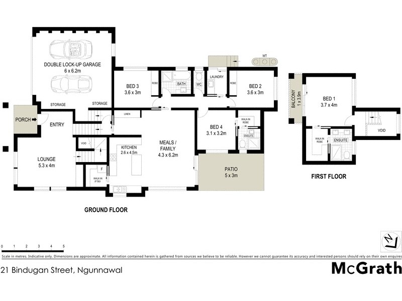 21 Bindugan Street, Ngunnawal ACT 2913 Floorplan
