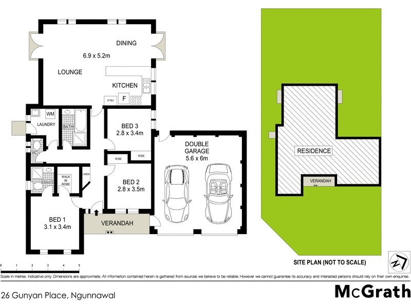 26 Gunyan Place, Ngunnawal ACT 2913 Floorplan