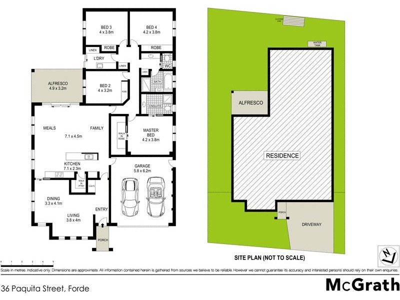 36 Paquita Street, Forde ACT 2914 Floorplan