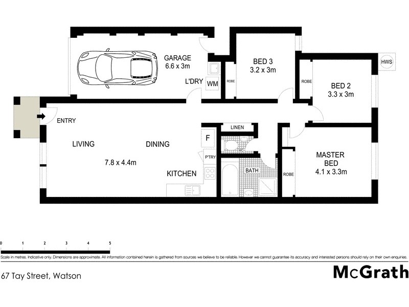 67 Tay Street, Watson ACT 2602 Floorplan