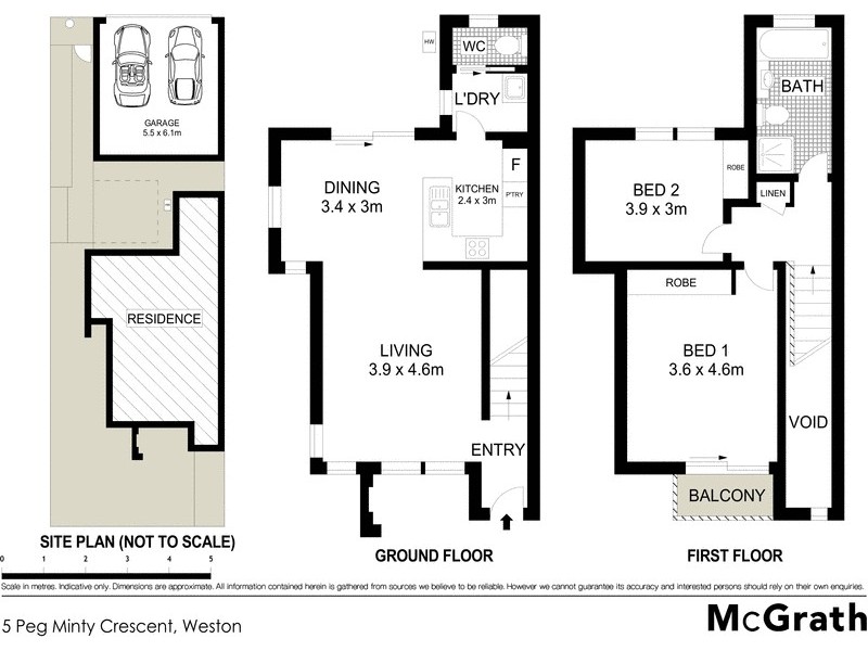 5 Peg Minty Crescent, Weston ACT 2611 Floorplan