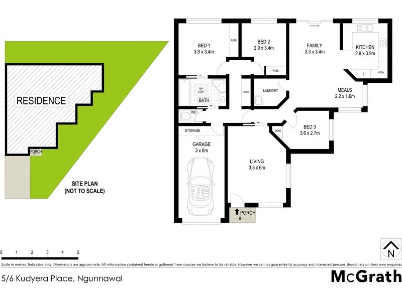 5/6 Kudyera Place, Ngunnawal ACT 2913 Floorplan