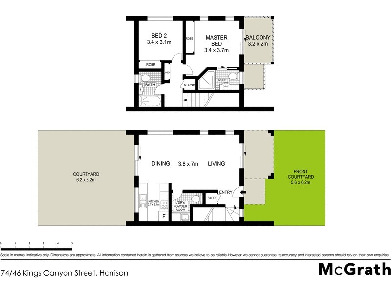 74/46 Kings Canyon Street, Harrison ACT 2914 Floorplan