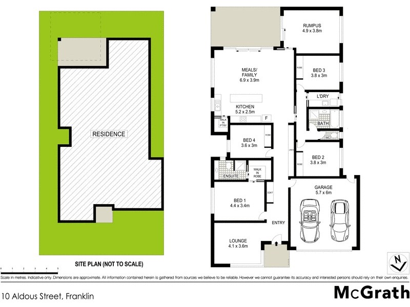 10 Aldous Street, Franklin ACT 2913 Floorplan