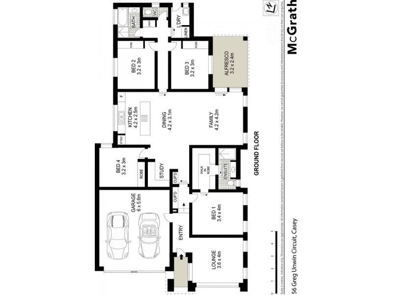 56 Greg Urwin Circuit, Casey ACT 2913 Floorplan