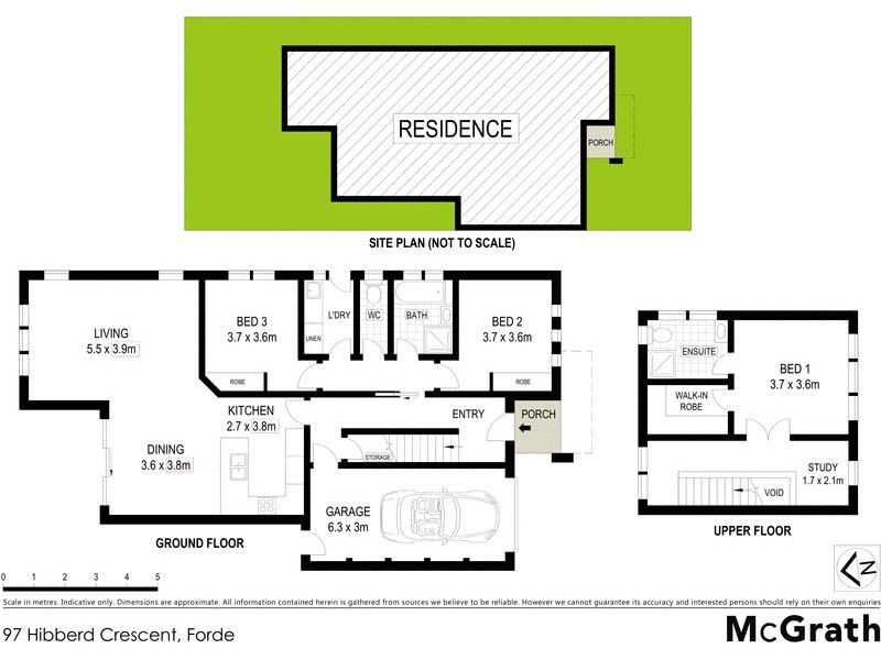 97 Hibberd Crescent, Forde ACT 2914 Floorplan