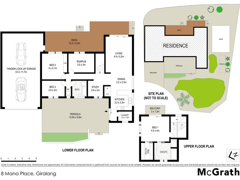 8 Mana Place, Giralang ACT 2617 Floorplan