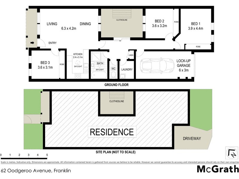62 Oodgeroo Avenue, Franklin ACT 2913 Floorplan