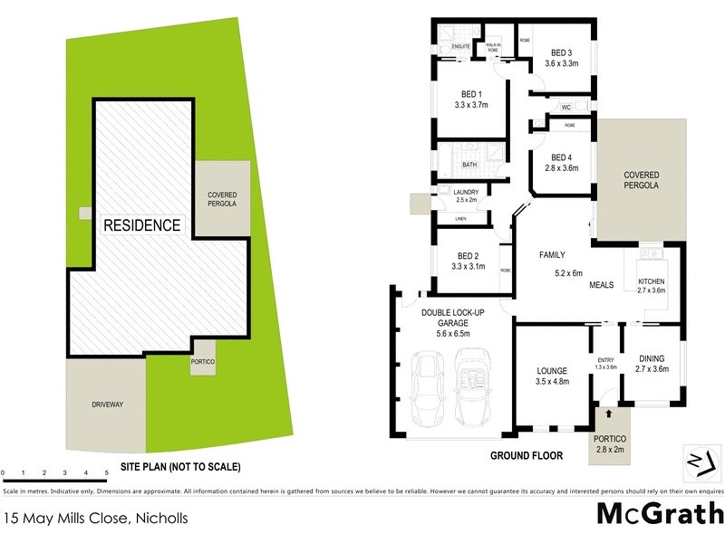 15 May Mills Close, Nicholls ACT 2913 Floorplan