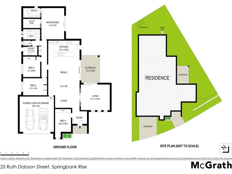 25 Ruth Dobson Street, Casey ACT 2913 Floorplan