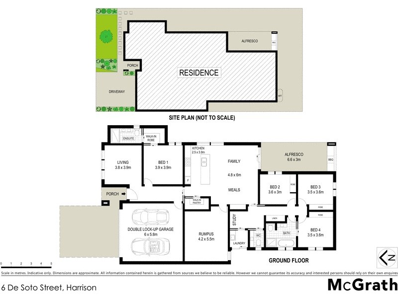 6 Desoto Street, Harrison ACT 2914 Floorplan