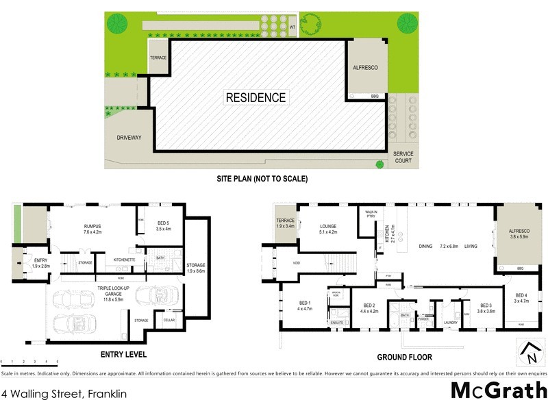 4 Walling Street, Franklin ACT 2913 Floorplan