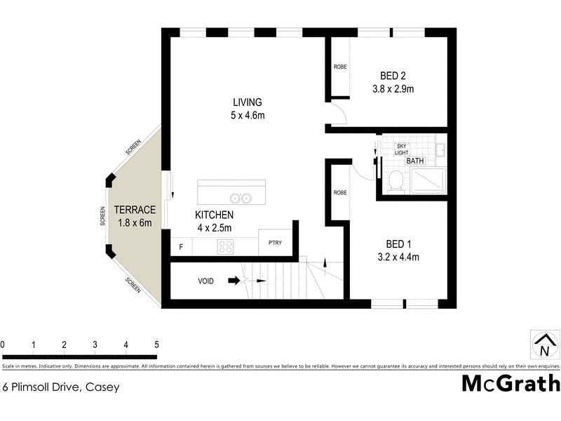 6 Plimsoll Drive, Casey ACT 2913 Floorplan