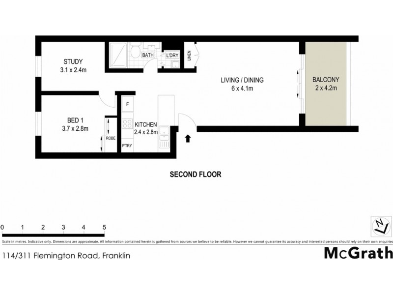 114/311 Flemington Road, Franklin ACT 2913 Floorplan