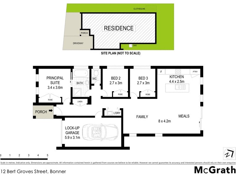 12 Bert Groves Street, Bonner ACT 2914 Floorplan