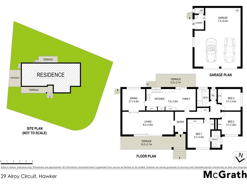 29 Alroy Circuit, Hawker ACT 2614 Floorplan