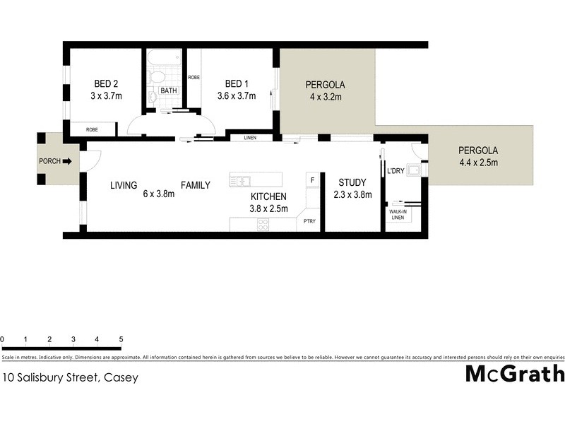 10 Salisbury Street, Casey ACT 2913 Floorplan