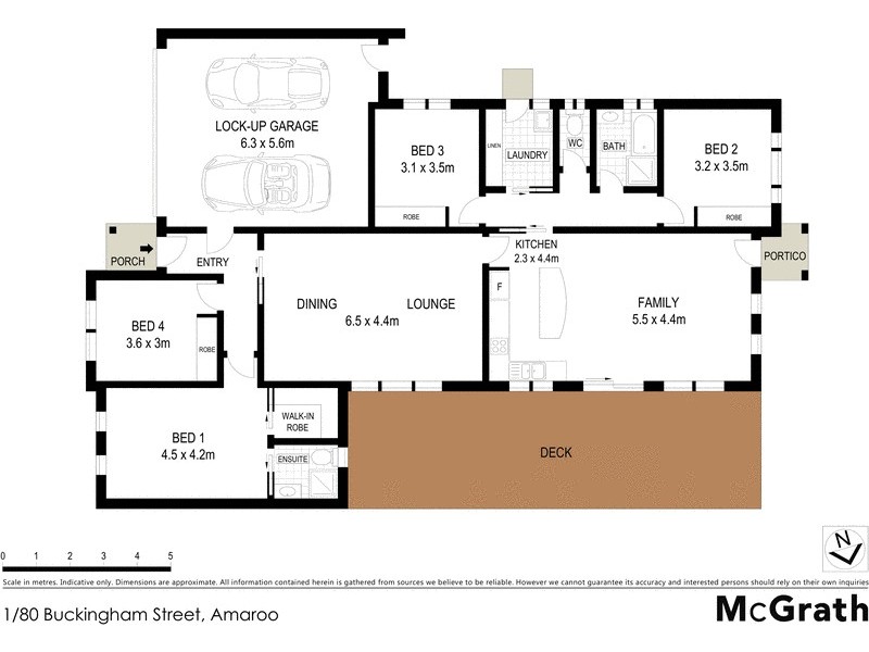 1/80 Buckingham Street, Amaroo ACT 2914 Floorplan
