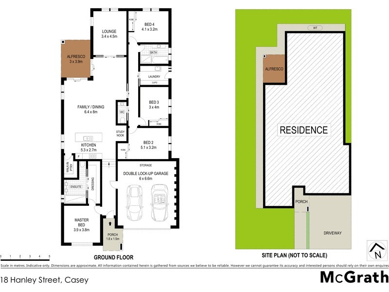 18 Hanley Street, Casey ACT 2913 Floorplan