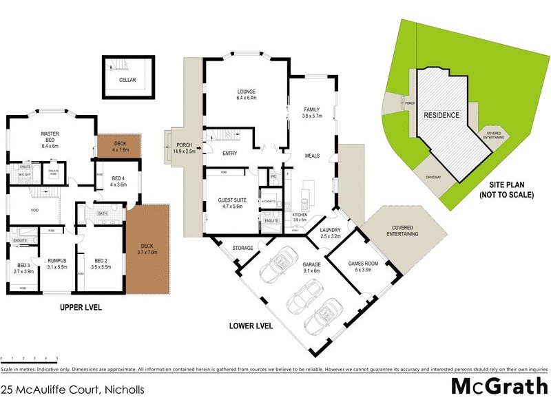 25 McAuliffe Court, Nicholls ACT 2913 Floorplan