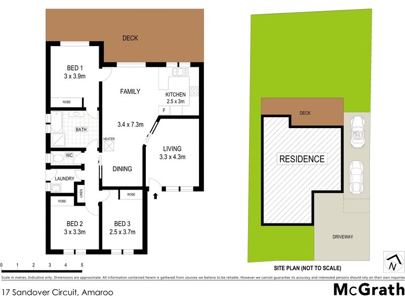 17 Sandover Circuit, Amaroo ACT 2914 Floorplan