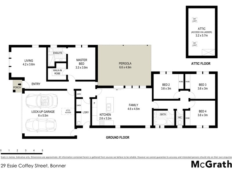 29 Essie Coffey Street, Bonner ACT 2914 Floorplan
