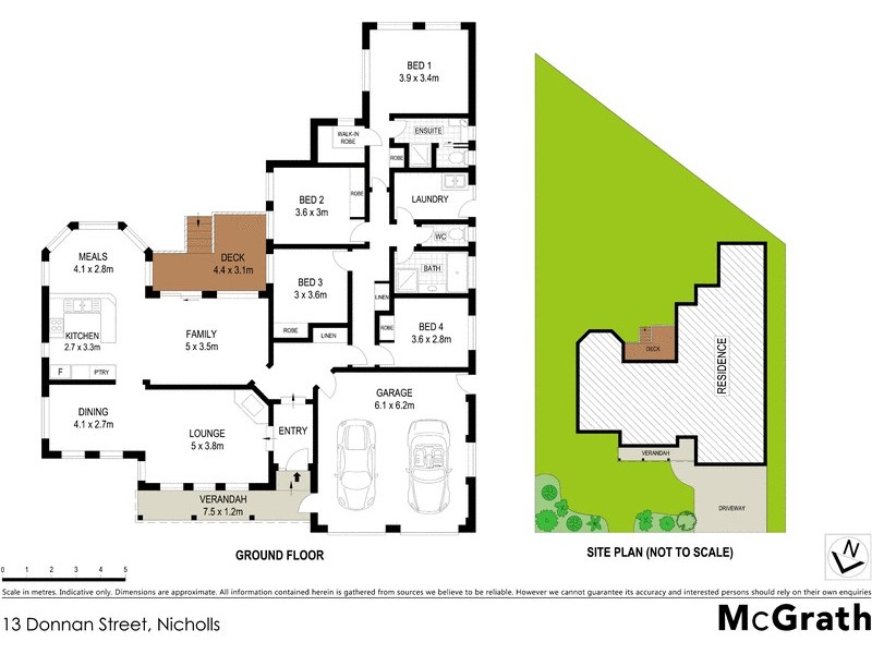13 Donnan Street, Nicholls ACT 2913 Floorplan