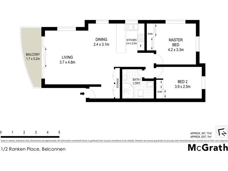 1/2 Ranken Place, Belconnen ACT 2617 Floorplan