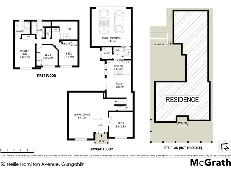 50 Nellie Hamilton Avenue, Gungahlin ACT 2912 Floorplan