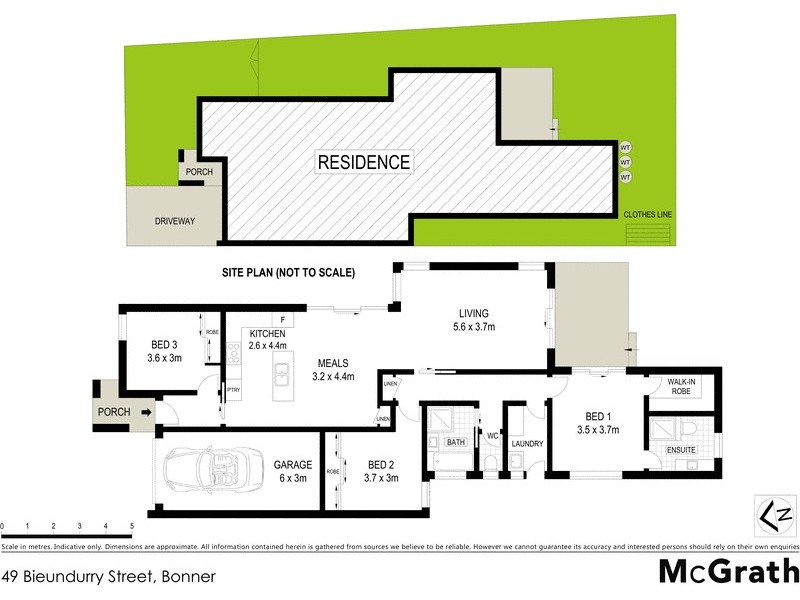49 Bieundurry Street, Bonner ACT 2914 Floorplan