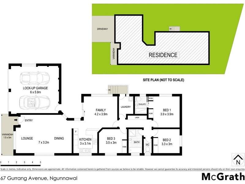 67 Gurrang Avenue, Ngunnawal ACT 2913 Floorplan