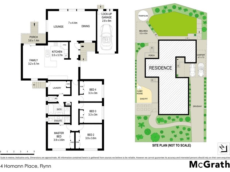 4 Homann Place, Flynn ACT 2615 Floorplan