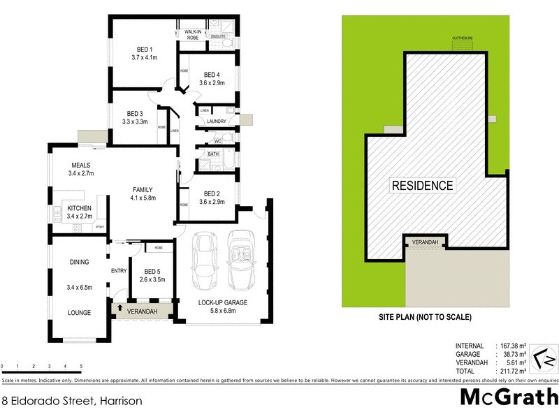 8 Eldorado Street, Harrison ACT 2914 Floorplan
