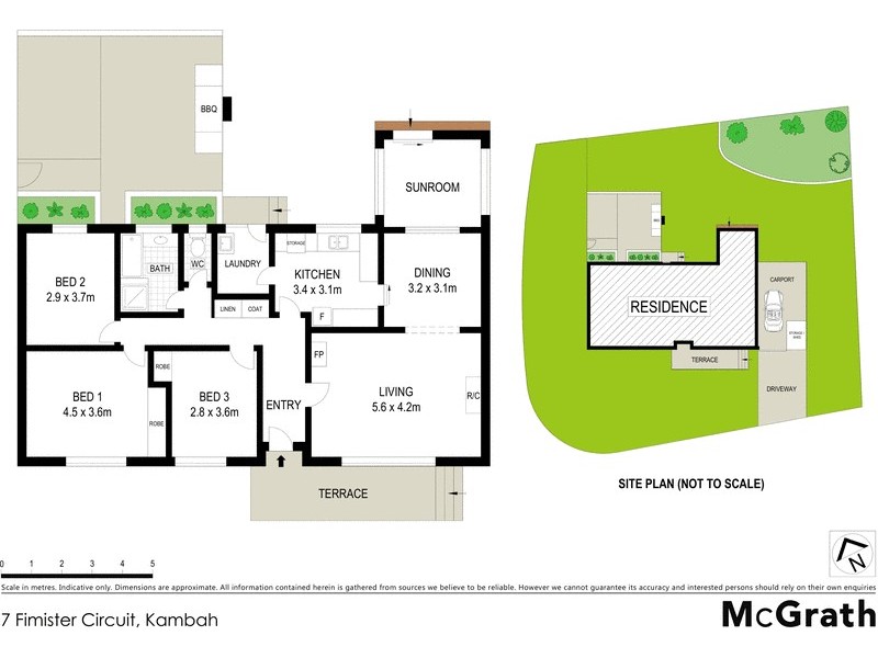 7 Fimister Circuit, Kambah ACT 2902 Floorplan