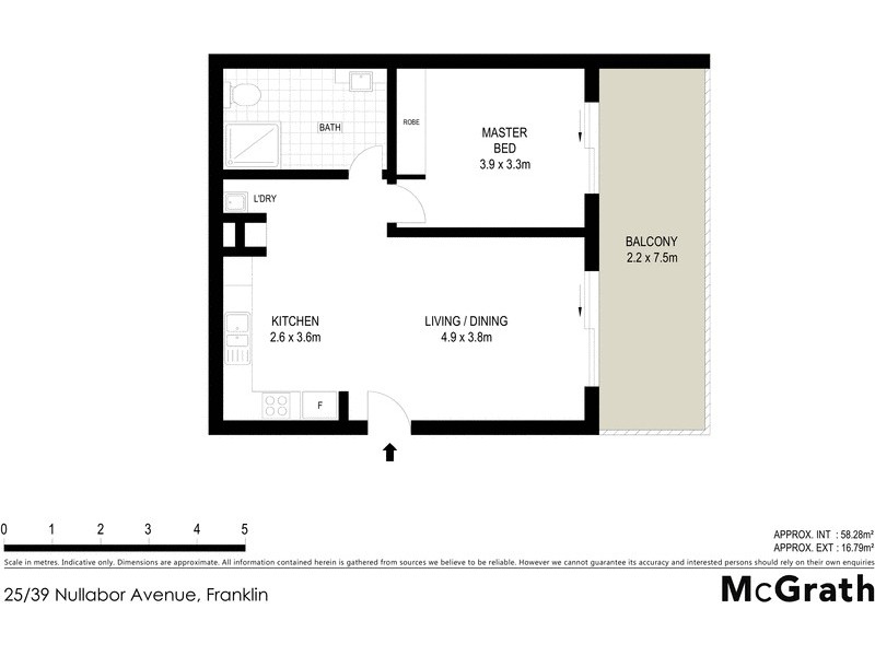 25/39 Nullarbor Avenue, Franklin ACT 2913 Floorplan