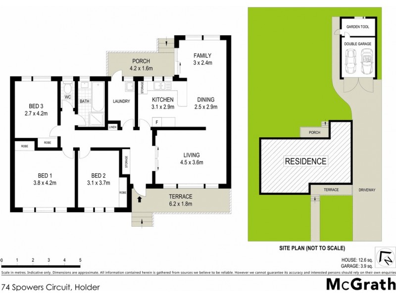 74 Spowers Circuit, Holder ACT 2611 Floorplan